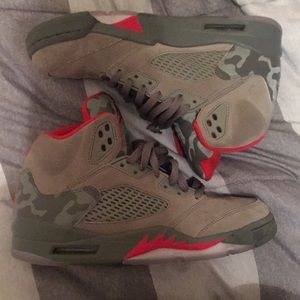 Air Jordan 5s “camo”